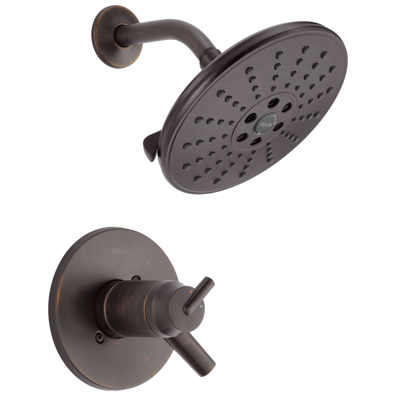 Delta Trinsic TempAssure 17T Series H2OKinetic Shower Trim in Venetian Bronze Finish - T17T259-RBH2O