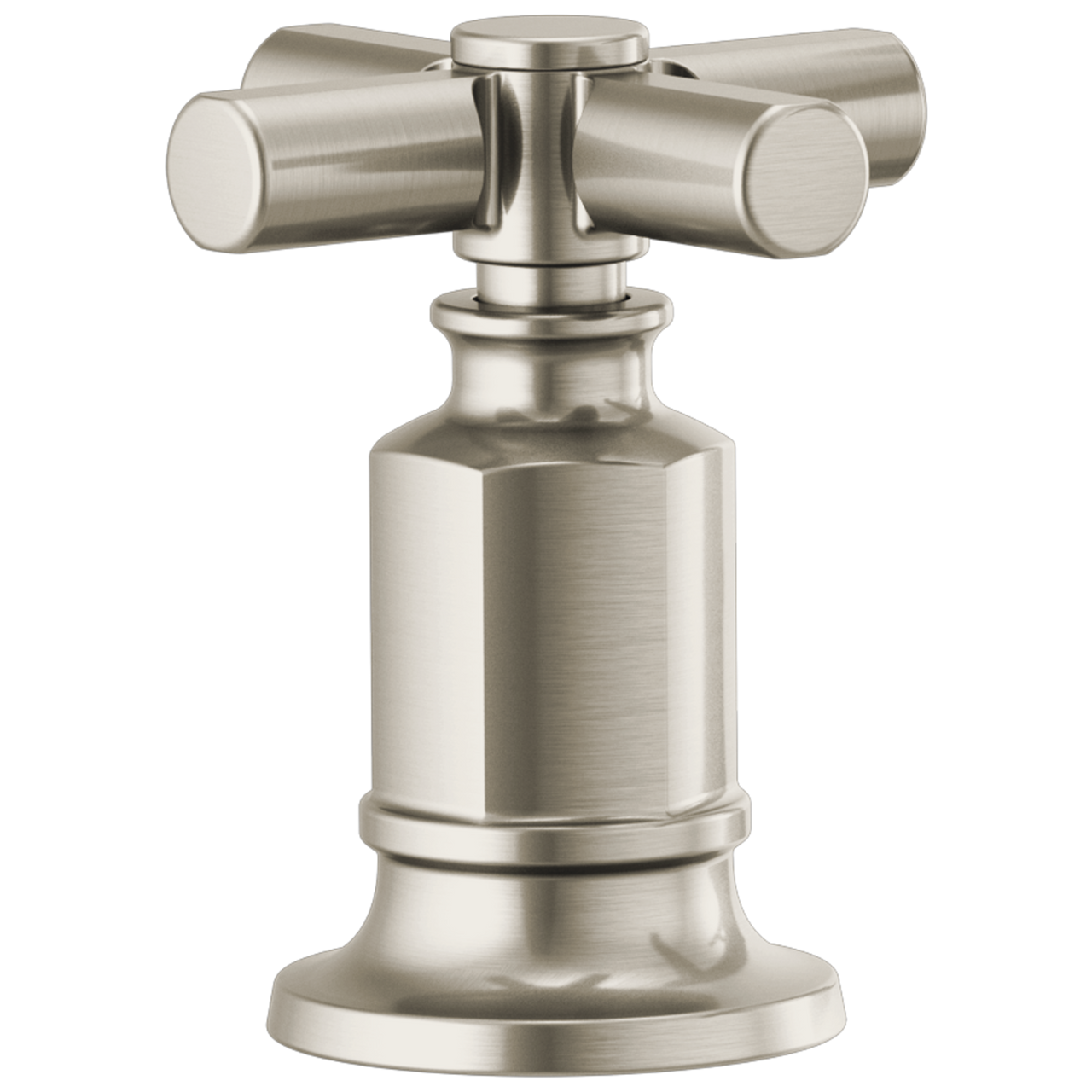 Brizo Invari Roman Tub Faucet Cross Handle Kit in Luxe Nickel Finish - HX676-NK