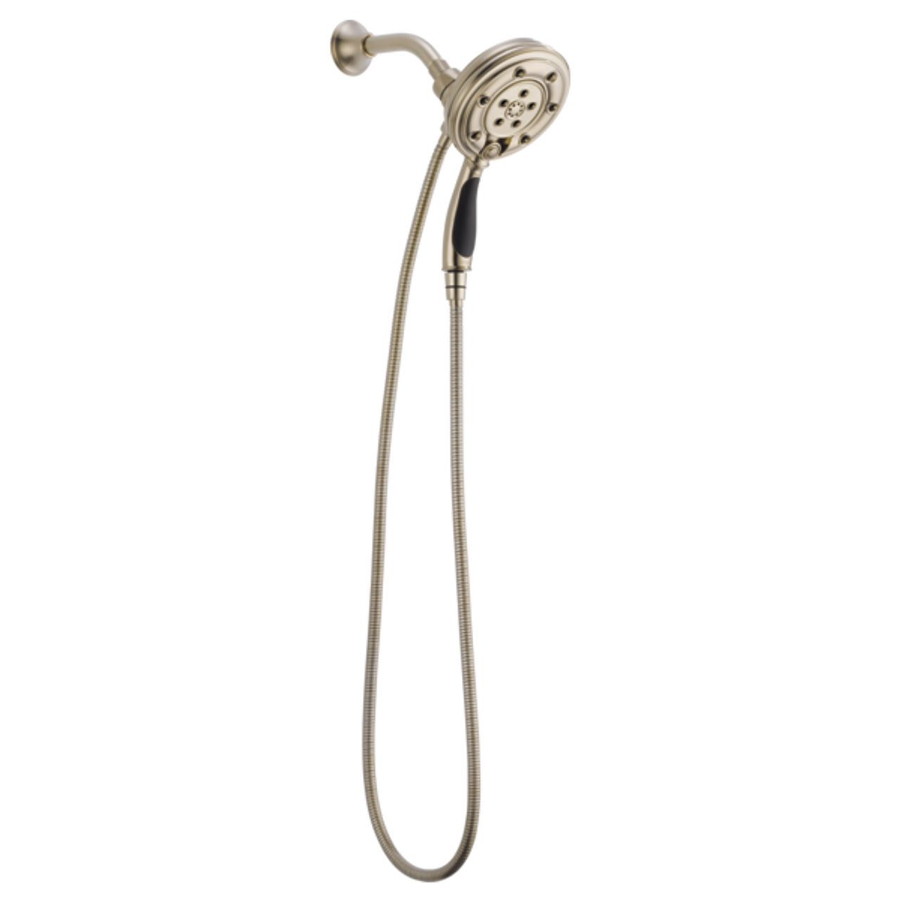 Brizo X 86200-NK-2.5 H2Okinetic Traditional Round Hydrati 2|1 shower Luxe Nickel