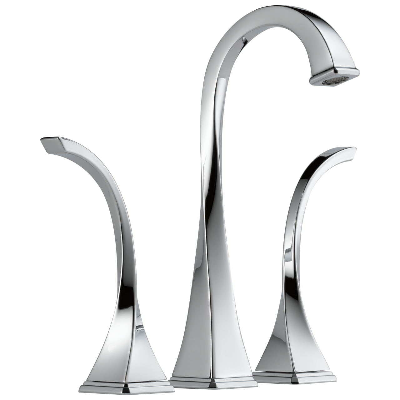 Brizo Virage Widespread Vessel Lavatory Faucet 1.2 GPM in Chrome Finish - 65430LF-PC-ECO