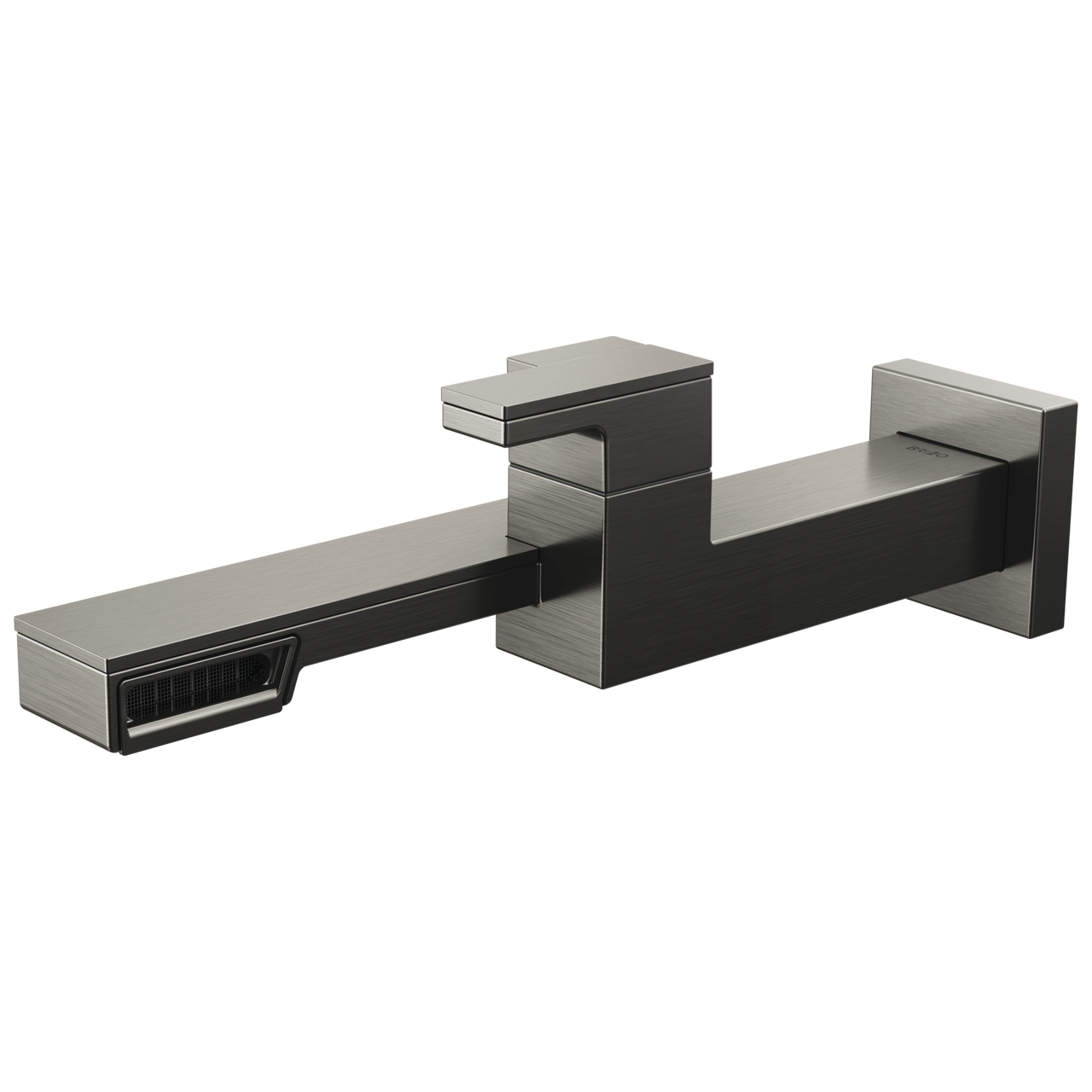 Brizo Frank Lloyd Wright Single-Handle Wall Mount Lavatory Faucet 1.2 GPM in Luxe Steel Finish - T65722LF-SL