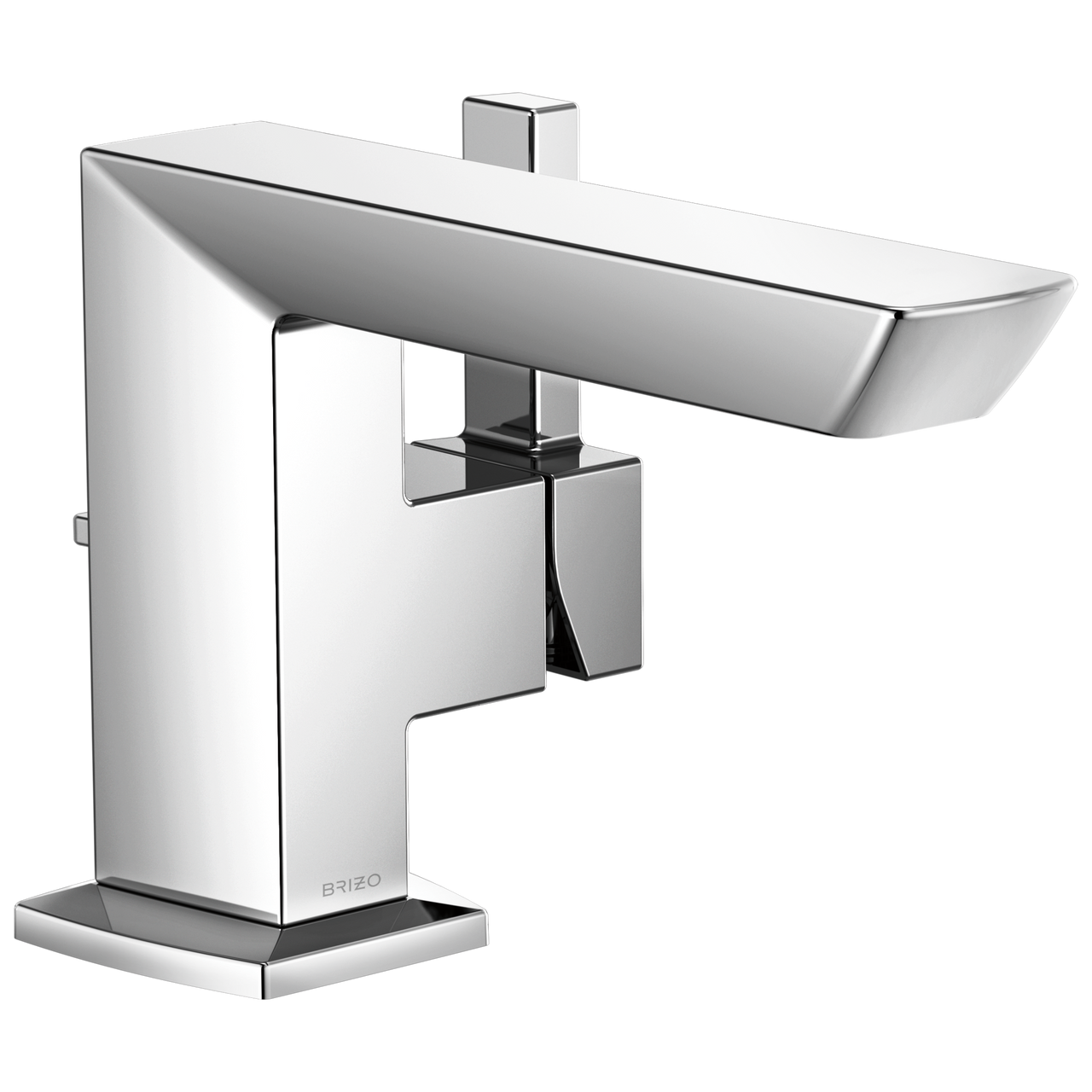 Brizo Vettis 65386LF-BL-ECO Widespread Lavatory Faucet With Open-Flow Spout Matte Black 1.2GPM