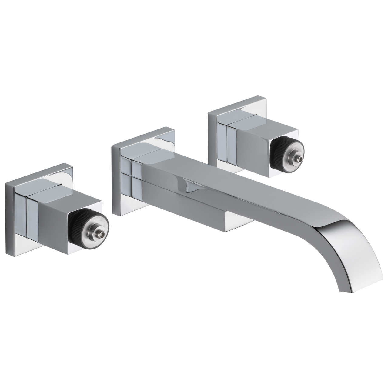 Brizo Siderna 81380-BL-2.5 Rectangular Raincan Showerhead Matte Black