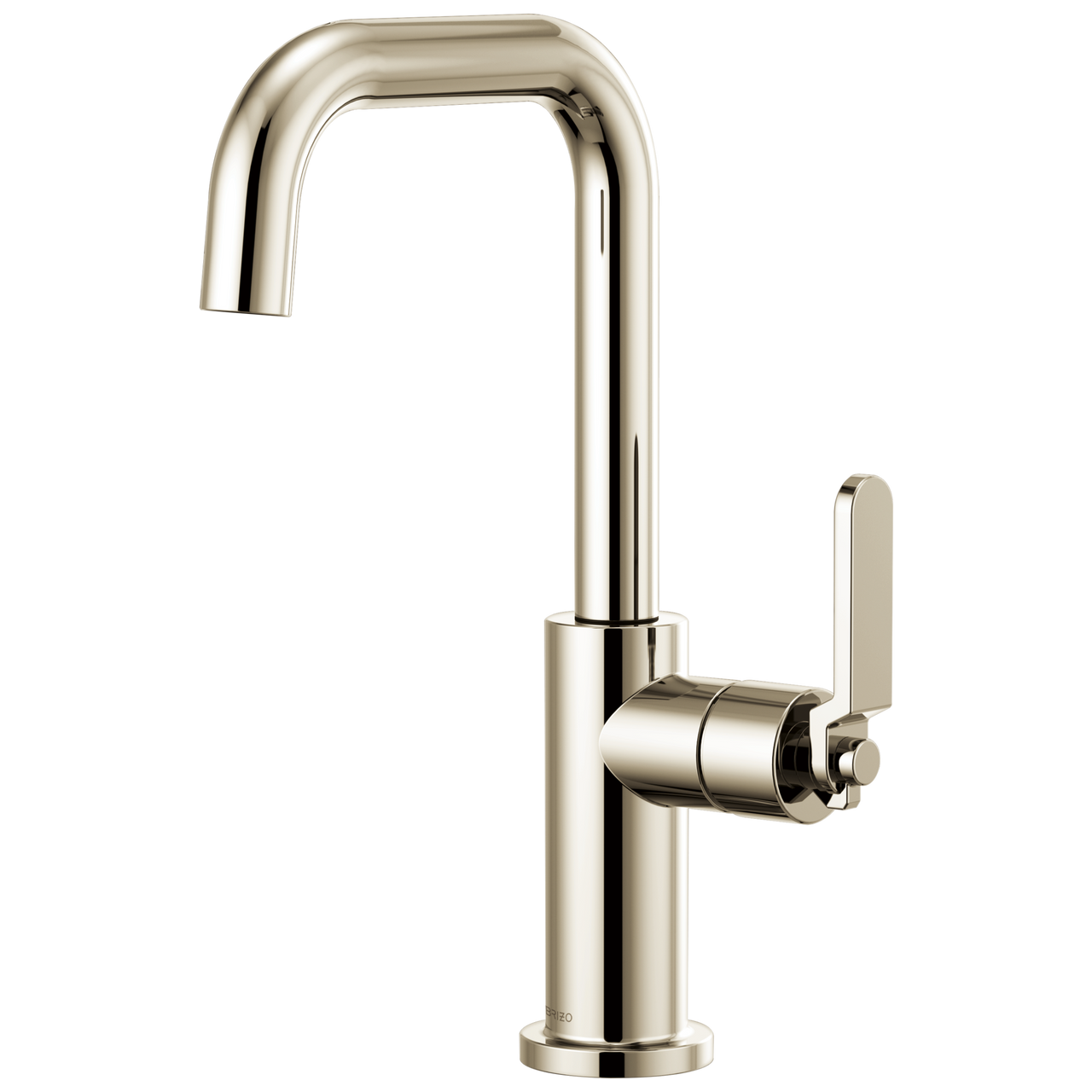 Brizo Litze 61054LF-SS Bar Faucet with Square Spout and Industrial Handle Stainless