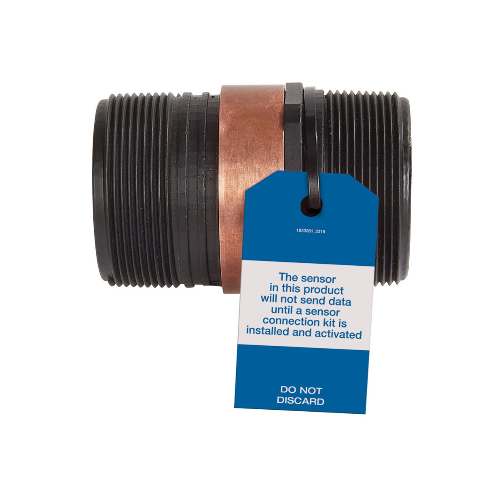 Watts 2" 740 Iron Boiler Pressure Relief Valve, 30 psi, Expanded Outlets, Discharge Line Flood Sensor Included - F384042
