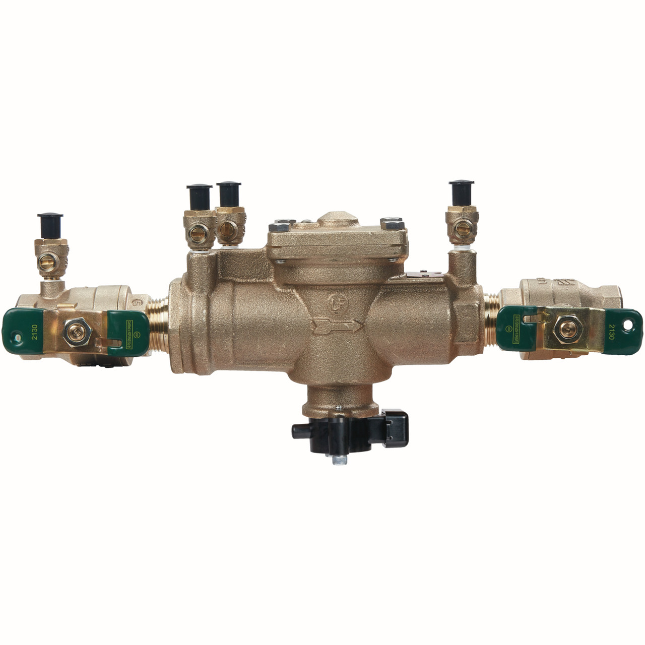 Watts 88004112 Lead Free RPZ Backflow Preventer 1 Inch Tee Handle Flood Sensor