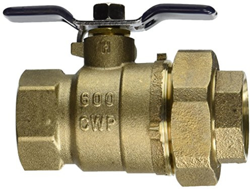 FEBCO 1" Non-Tapped Full Port Lead Free Union Ball Valve - 781289LL