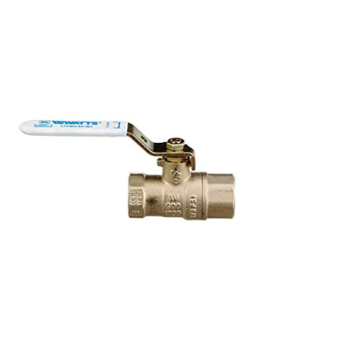 Watts 88005687 Ball Valve 2 Inch FNPT Full Port Lead Free 2-Piece