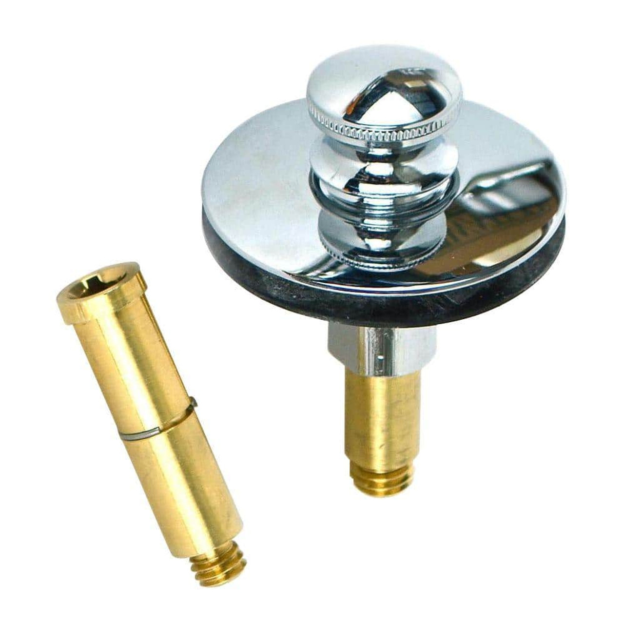 Watco Push-Pull Replacement Stopper with 5/16 and 3/8 in. Pin Adaptor in Chrome Plated - 38516-CP