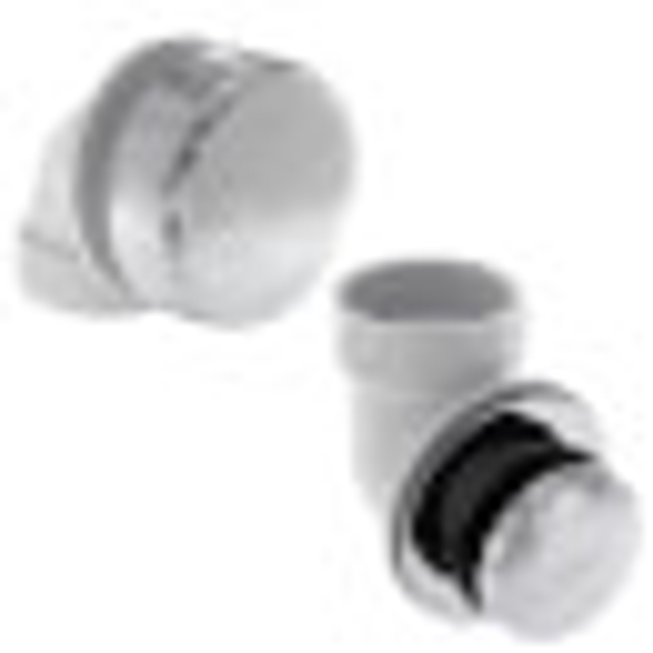 Watco Series 901 Innovator Foot Actuated Bath Waste Half Kit for Tubs up to 16" in White - 901-FA-PVC-WH