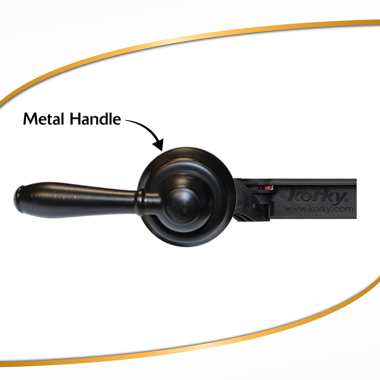 Korky StrongARM Toilet Handle and Faucet Style Lever in Oil Rubbed Bronze - 6081BP