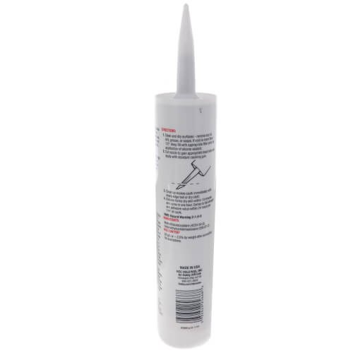 Oatey Hercules 10.1oz High Temp Red Silicone Sealant - 25666 - 10 Pack