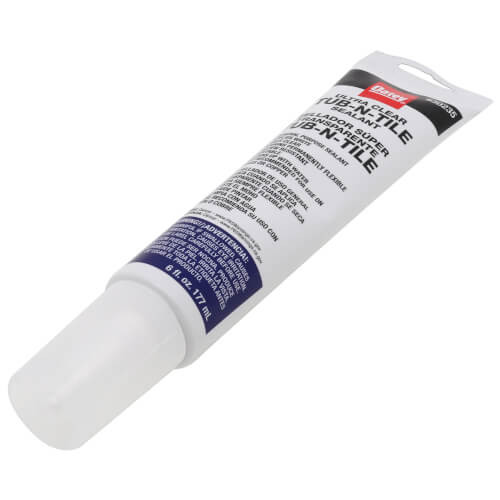 Oatey 6oz Tub-N-Tile Caulk Sealant in Clear - 30235 - 10 Pack