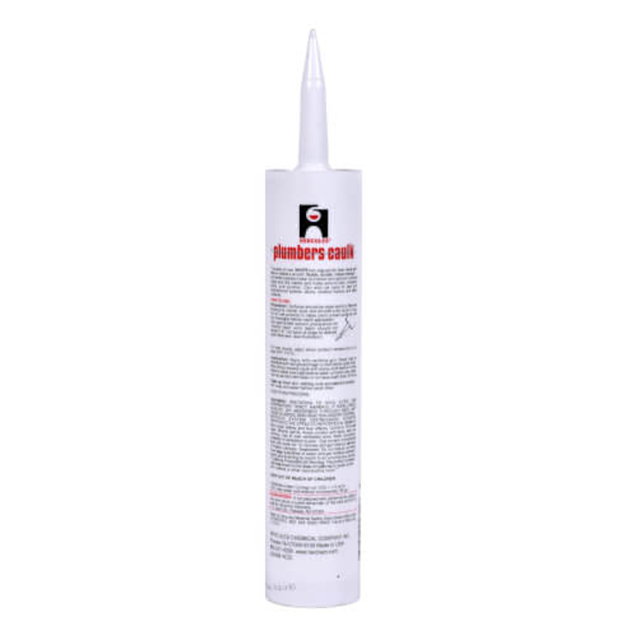 Oatey Hercules 11oz Plumbers Caulk Sealant in White - 25615 - 2 Pack