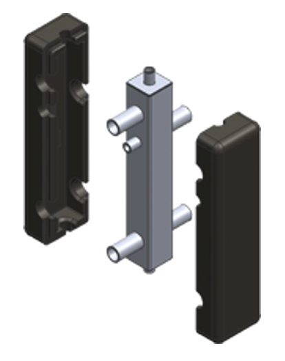 Viessmann Type 300/200 189GPM Max 5" ANSI Certified Flange Low Loss Header - 7537708