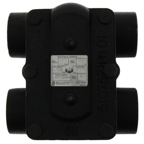 Hoffman 404210 BearTrap Steam Trap 1 Inch 15 PSI