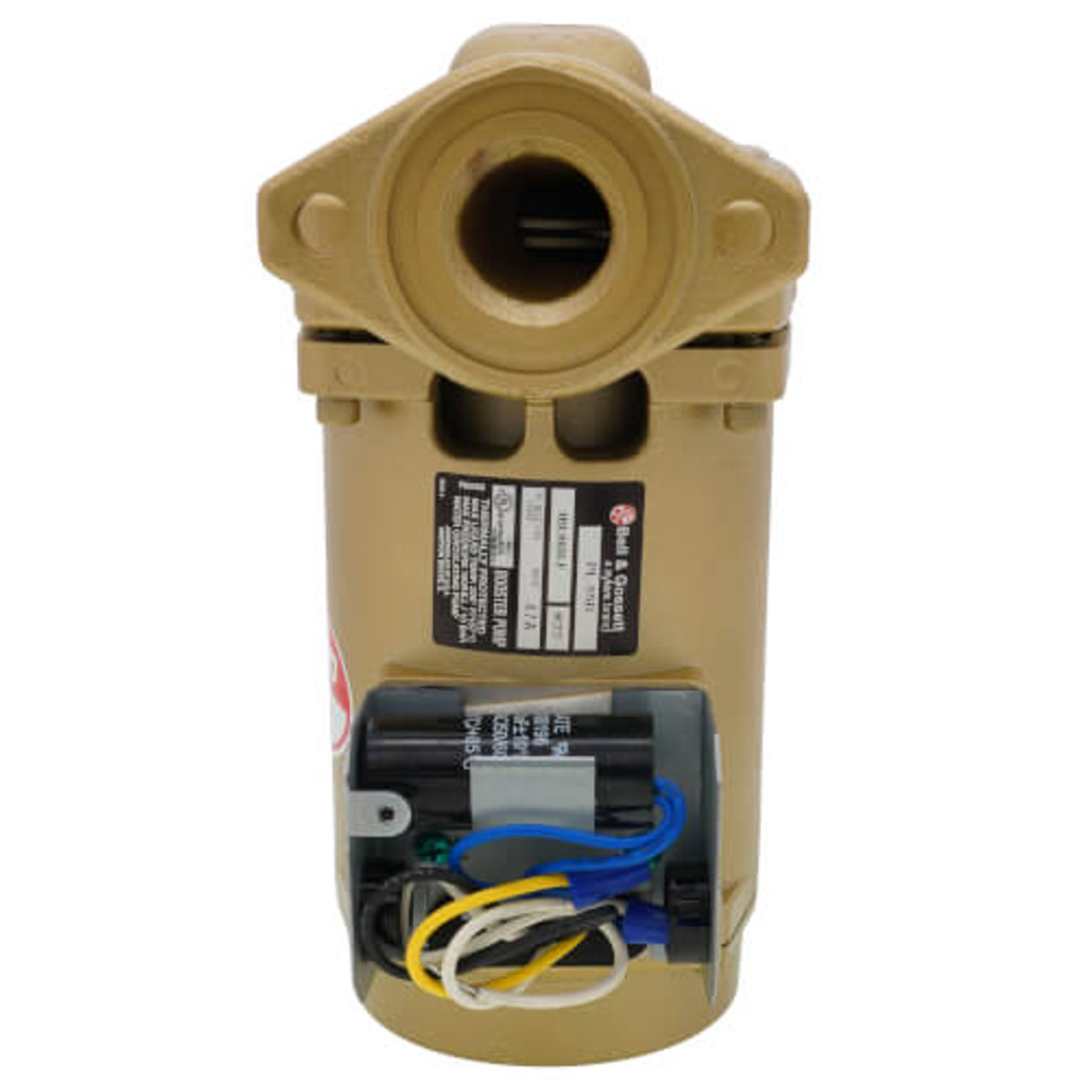 Bell & Gossett Series PL PL-75B 1/6 HP 115V 70 GPM Maintenance Free Lead Free Bronze Circulator Pump - 1BL035LF