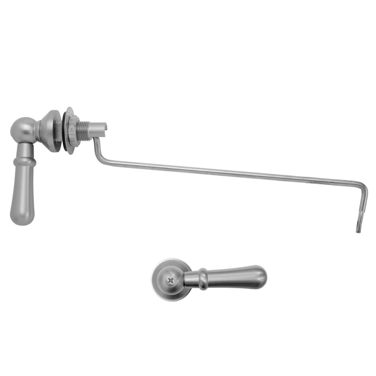 Jaclo Toilet Tank Trip Lever for Toto Carrollton, Dartmouth, Promenade, and Whitney Toilets in Satin Nickel - 9141-SN