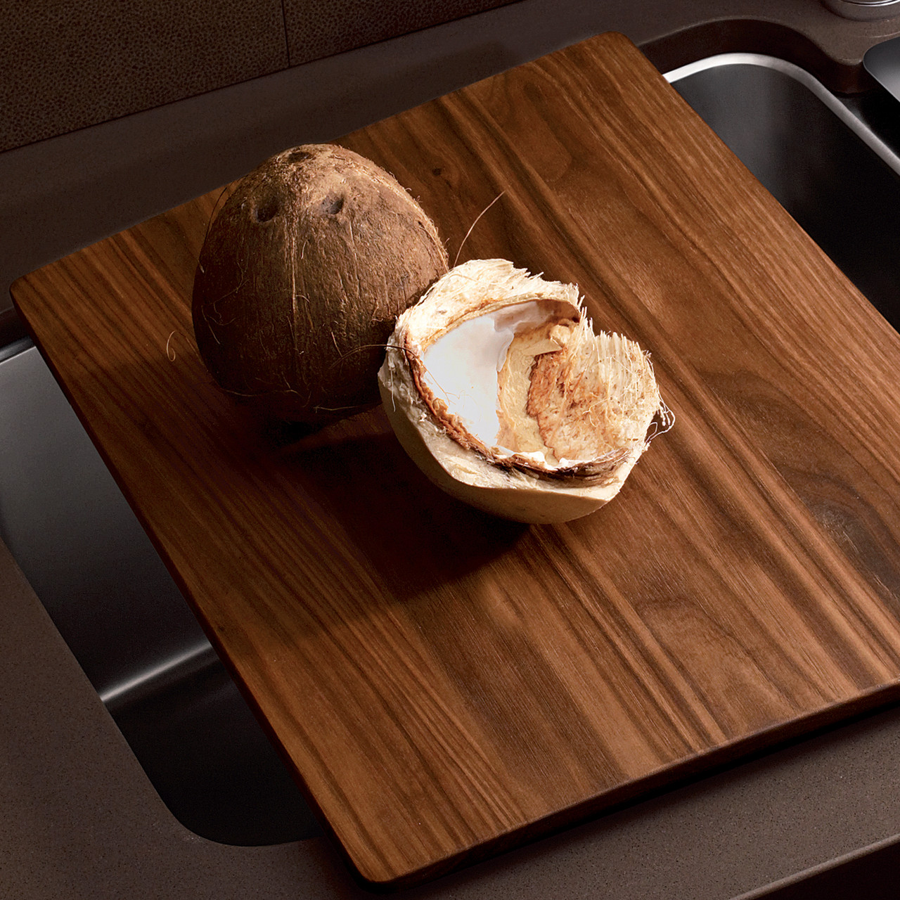 Blanco 227346 Wood Cutting Board - Performa Silgranit II medium 1.75