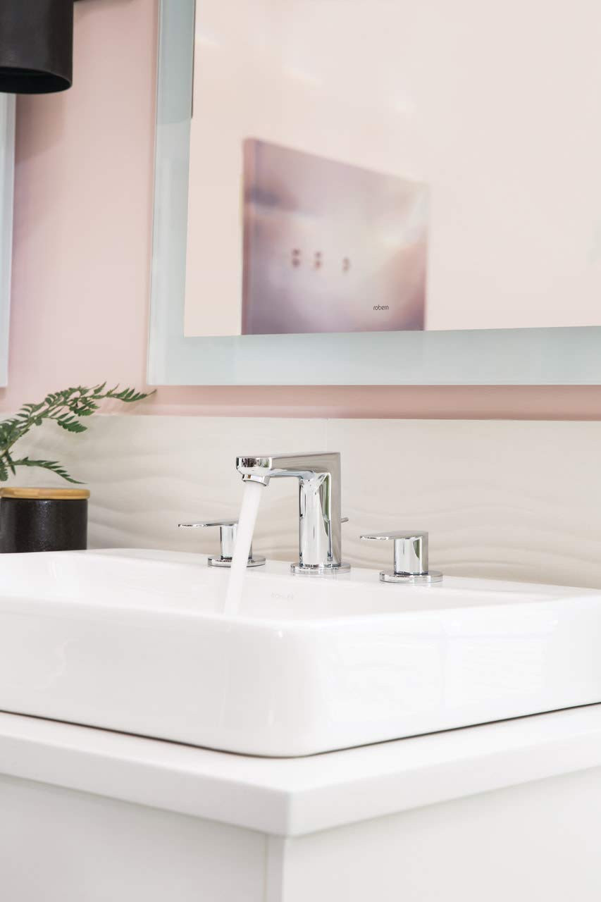 Grohe Eurosmart Cosmopolitan 2019900A 8-inch Widespread 2-Handle S-Size Bathroom Faucet 1.2 GPM in Grohe Chrome