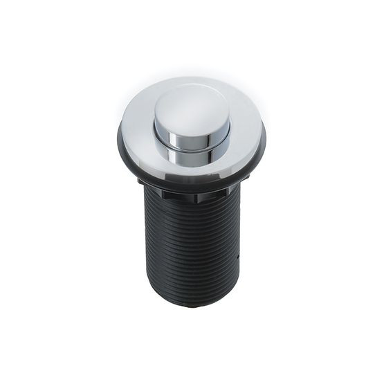 InSinkErator Decorative Air Switch Push Button, Tuxedo Style in Chrome - 78663B-ISE