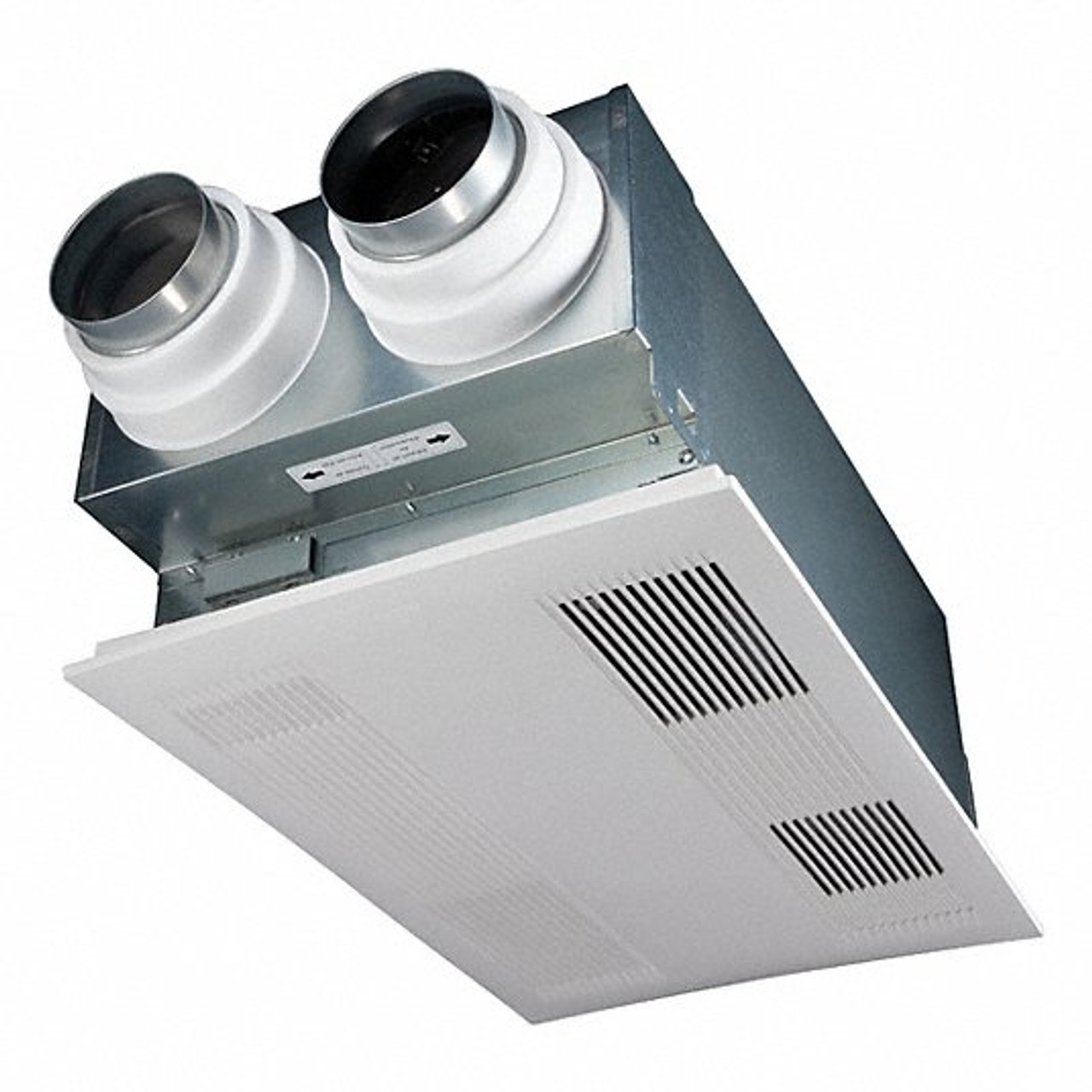 Panasonic WhisperComfort 60 Spot Energy Recovery Ventilator (ERV), 20-50 CFM With 60 CFM Boost; MERV 13 Filter Included. 4" or 5" Duct. Ceiling or Wall Mount. - FV-06VE1
