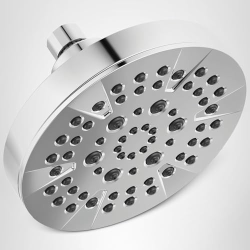 Delta Universal Showering 5-Setting Shower Head in Chrome Finish - 52535 - 10 Pack