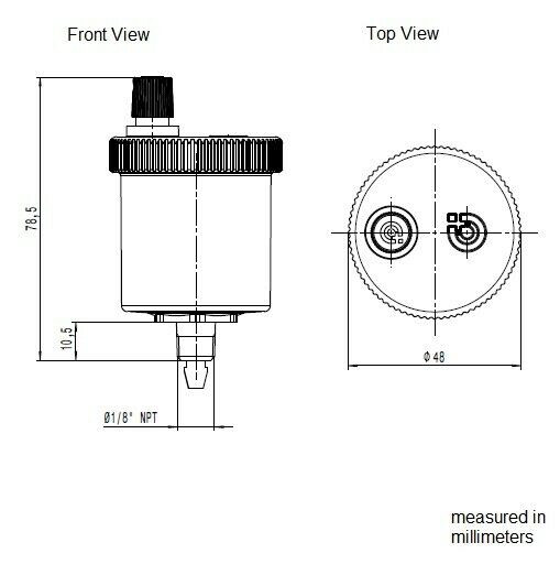 Caleffi 502015A MINICAL Automatic Air Vent 1/8" NPT Male - 2 Pack