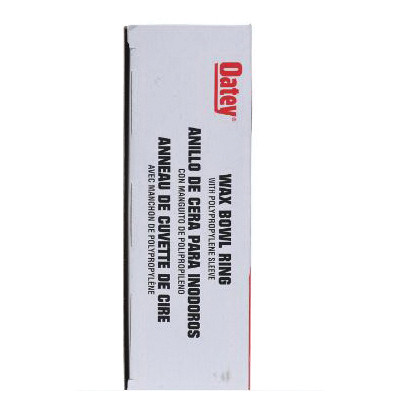 Oatey 31194 Wax Bowl Ring with Sleeve - 10 Pack