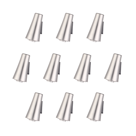 Olympia Single Handle Pull-Down Kitchen Spray Head 1.5 GPM in PVD Brushed Nickel Finish - 10 Pack