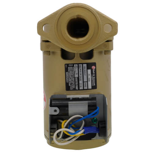 Bell & Gossett Series PL PL-36B 1/6 HP 115V 40 GPM Maintenance Free Lead Free Bronze Circulator Pump - 1BL003LF - 5 Pack