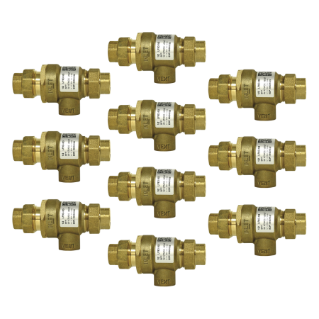 Watts 9D M3 Dual Check Valve 1/2 Inch Atmospheric Vent - 10 Pack