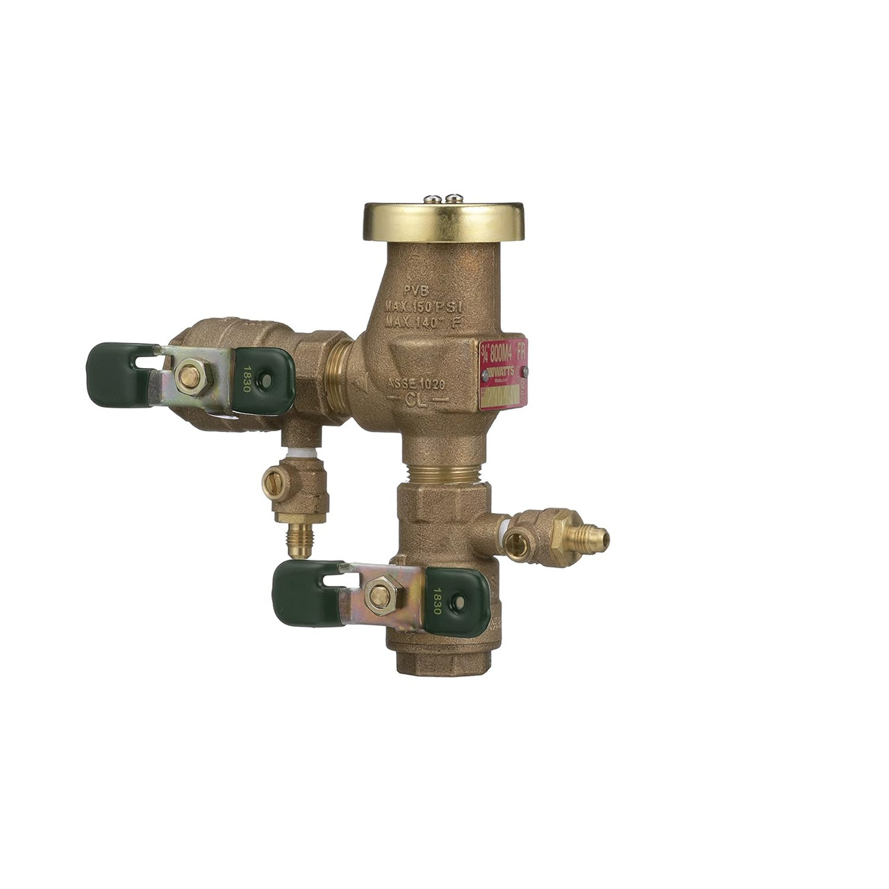 Watts 0388014 800M4FR 3/4" Freeze Resistant Pressure Vacuum Breaker