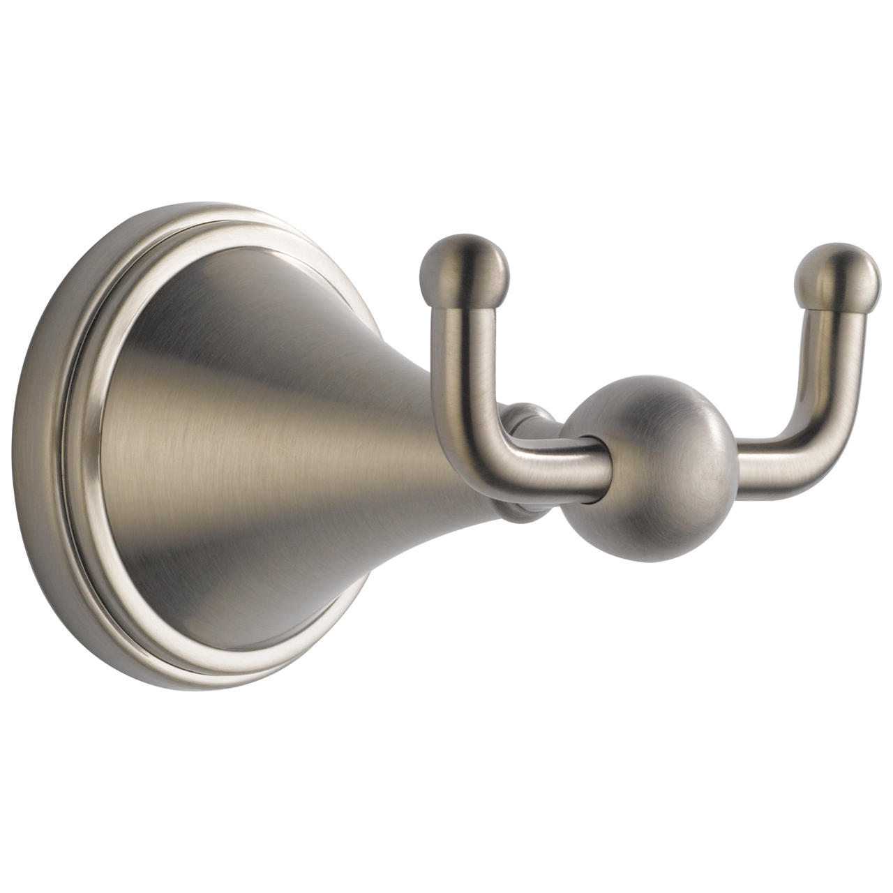 Brizo 69535-BN Traditional Double Robe Hook: Brushed Nickel