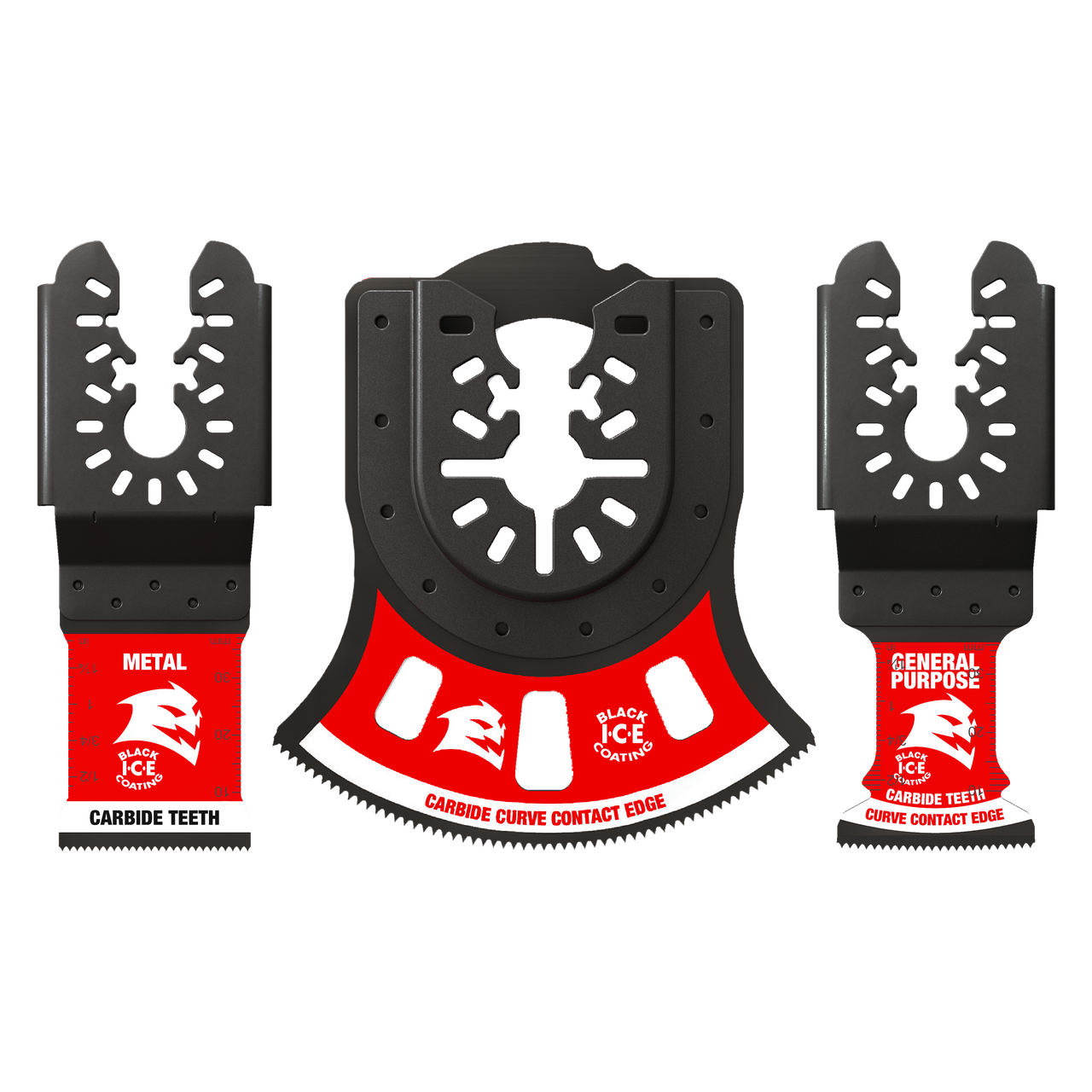 Diablo DOU3CS 3 pc Universal Fit Carbide Oscillating Blade Set (3-Piece) - 5 Pack
