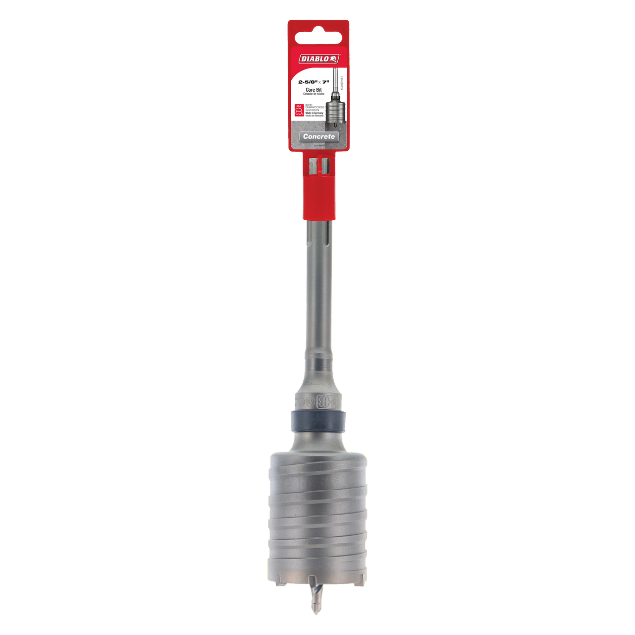 Diablo DMAMXCC5020 2-5/8 in. x 7 in. SDS-Max Carbide Tipped Core Bit - 10 Pack