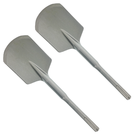Diablo DMAMXCH1010 4.5 in. x 16 in. SDS-Max Clay Spade Chisel - 2 Pack