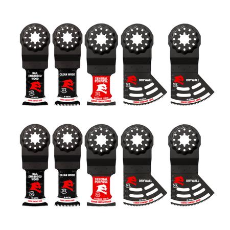 Diablo DOS5S 5 pc Starlock General Purpose Oscillating Blade Set (5-Piece) - 2 Pack