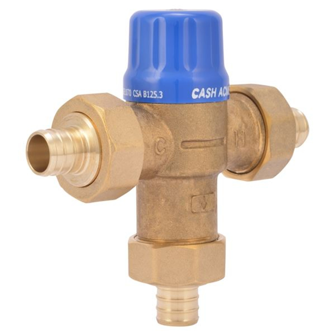 Cash Acme HG110-D with Barb Connections and Integral Checks - 24507