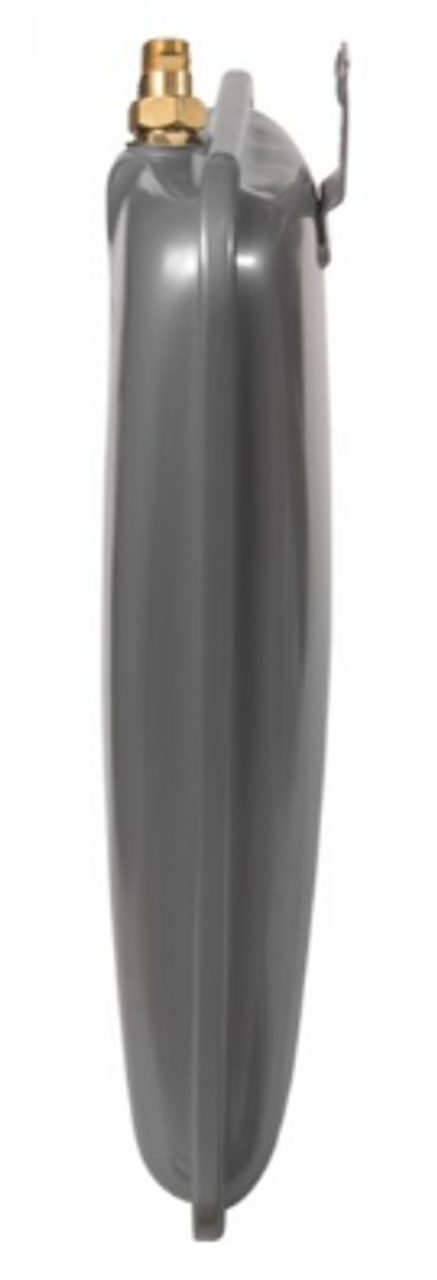 Zilmet ZFT24R 6.3 gal flat rectangular hydronic tank with 1/2" NPT connection, union (two-way check valve), and welded bracket Zilmet ZAF012MF 1/2'' MNPT X 1/2'' FNPT Activflo Solo