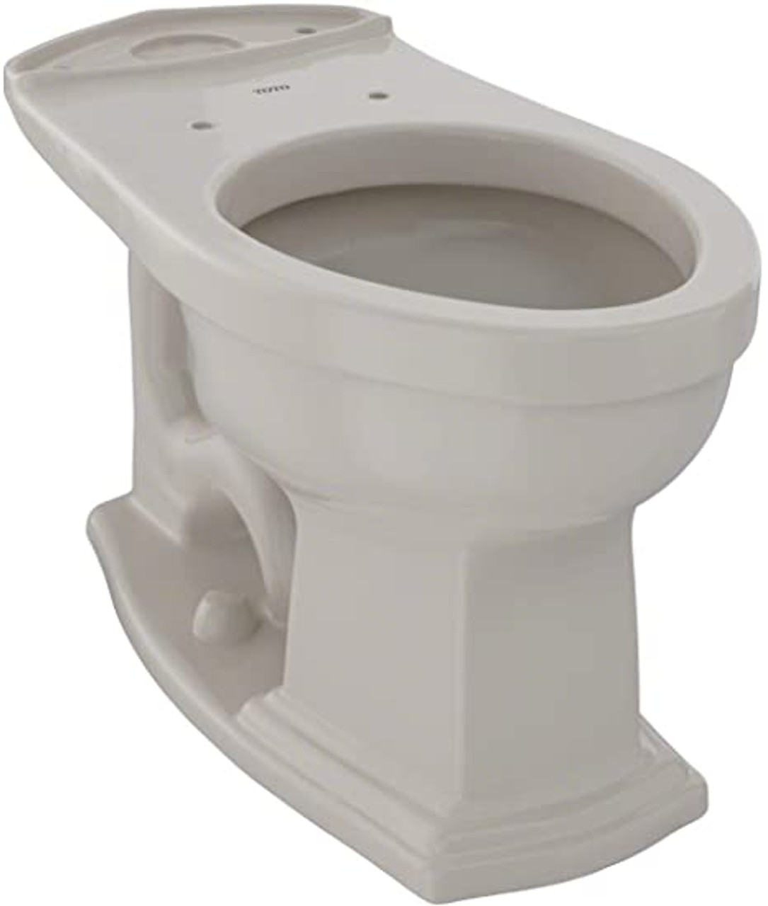 TOTO C784EF#03 Eco Clayton and Universal Height Elongated Toilet Bowl: Bone
