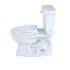 TOTO Clayton Two-Piece Elongated 1.6 GPF Universal Height Toilet, Bone - CST784SF#03