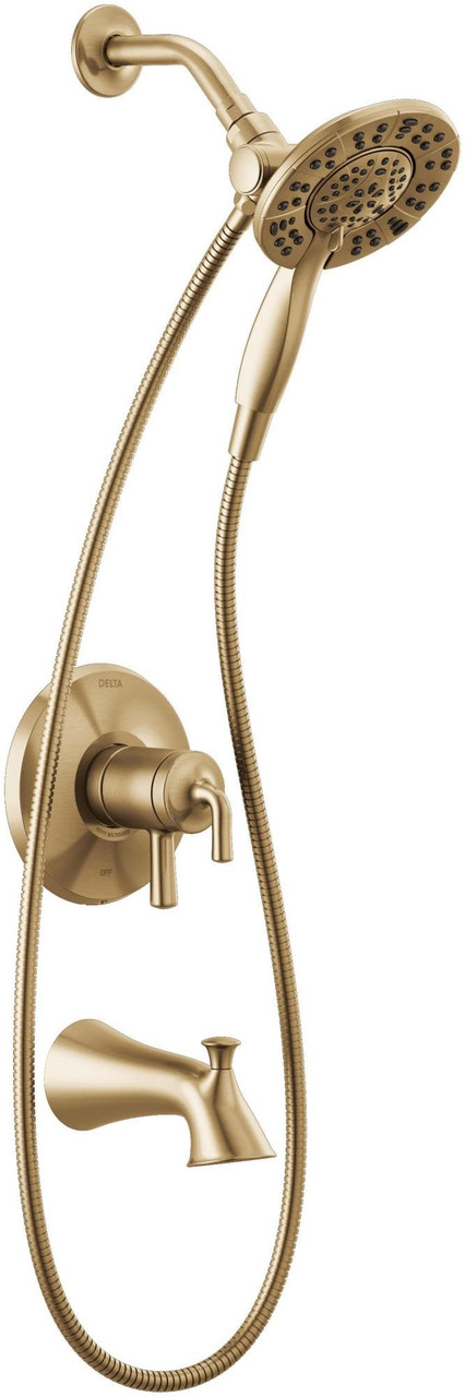 Delta Kayra Monitor Series Tub & Shower Trim in Champagne Bronze - T17433-CZ-I