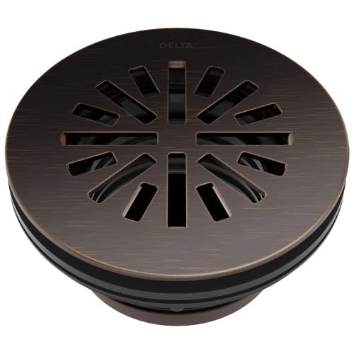 Delta Prefab Round Shower Drain in Venetian Bronze - DT051411-RB