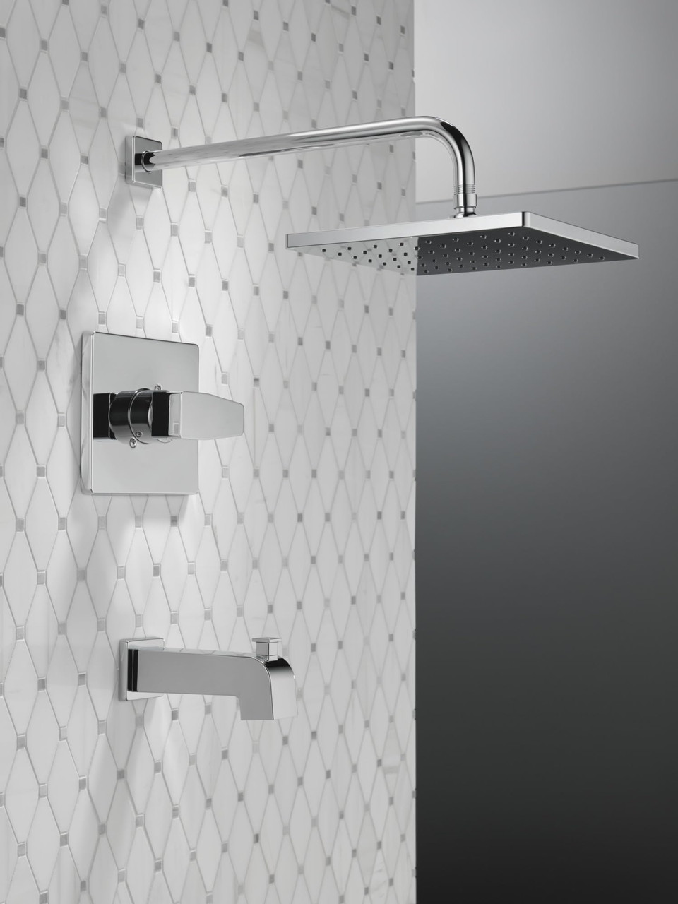 Delta Modern Monitor Series Tub & Shower Trim in Chrome - T14468-PP