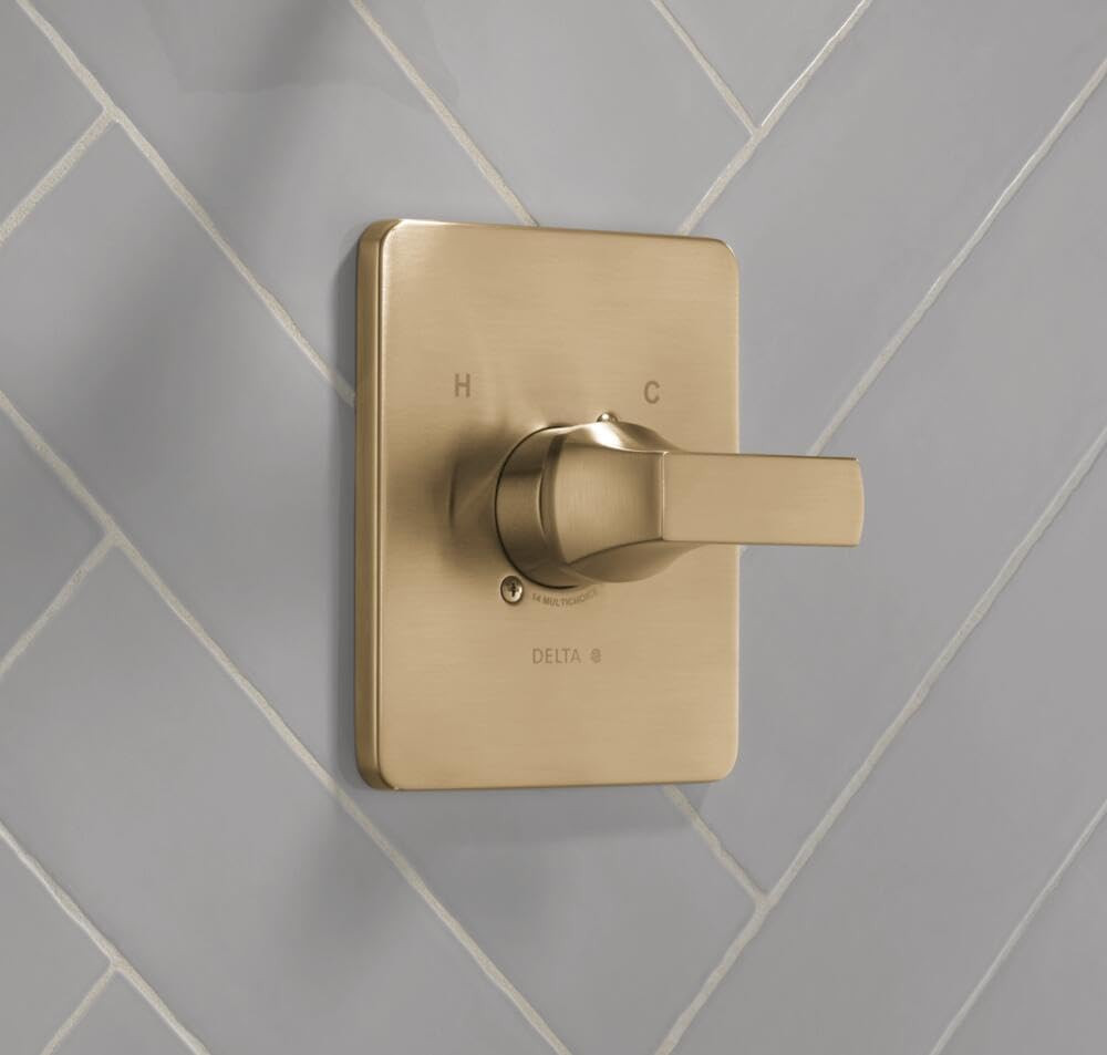 Delta Velum Monitor Series Valve Only Trim in Champagne Bronze - T14037-CZ