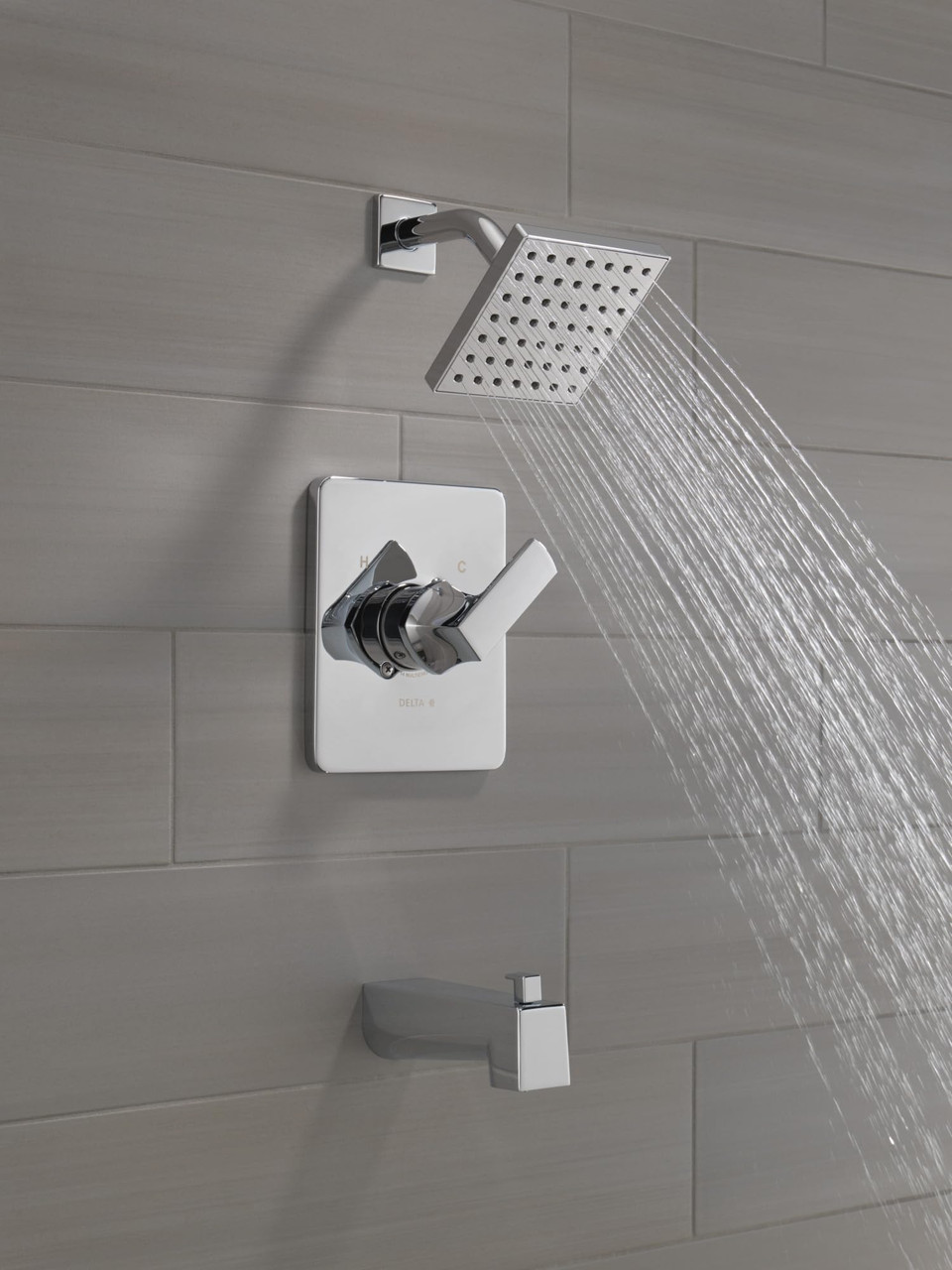 Delta Velum Monitor Series Tub & Shower in Chrome - T14437