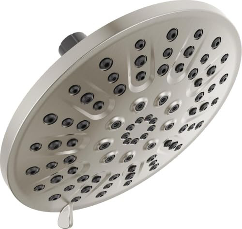 Delta Universal Showering Components Setting Shower Head in Spotshield Brushed Nickel - 75617SN