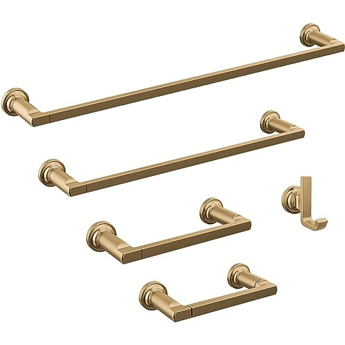 Delta Tetra Towel Bar in Champagne Bronze - 78918-CZ