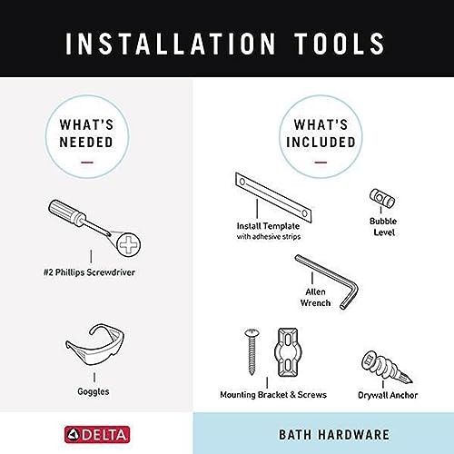 Delta Tetra Towel Bar in Champagne Bronze - 78918-CZ